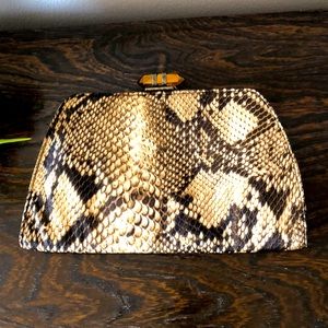 Banana Republic Snake Print Purse